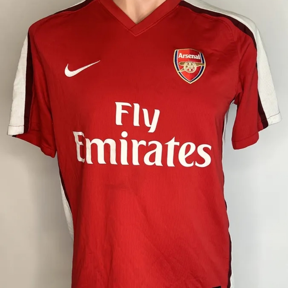 Arsenal London 2012 2014 Home Football Shirt Soccer Jersey Nike Red S